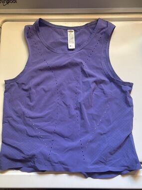 Lululemon Swift Ventilated Running Tank Top Charged indigo